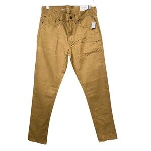 Old Navy Men's 32x34 Slim Built-In Tough Chino Pants Khaki Tan NWT M